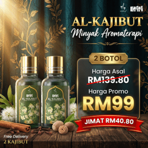 Minyak Aromaterapi Al-Kajibut Set Kongsi Rezeki - 2 Botol